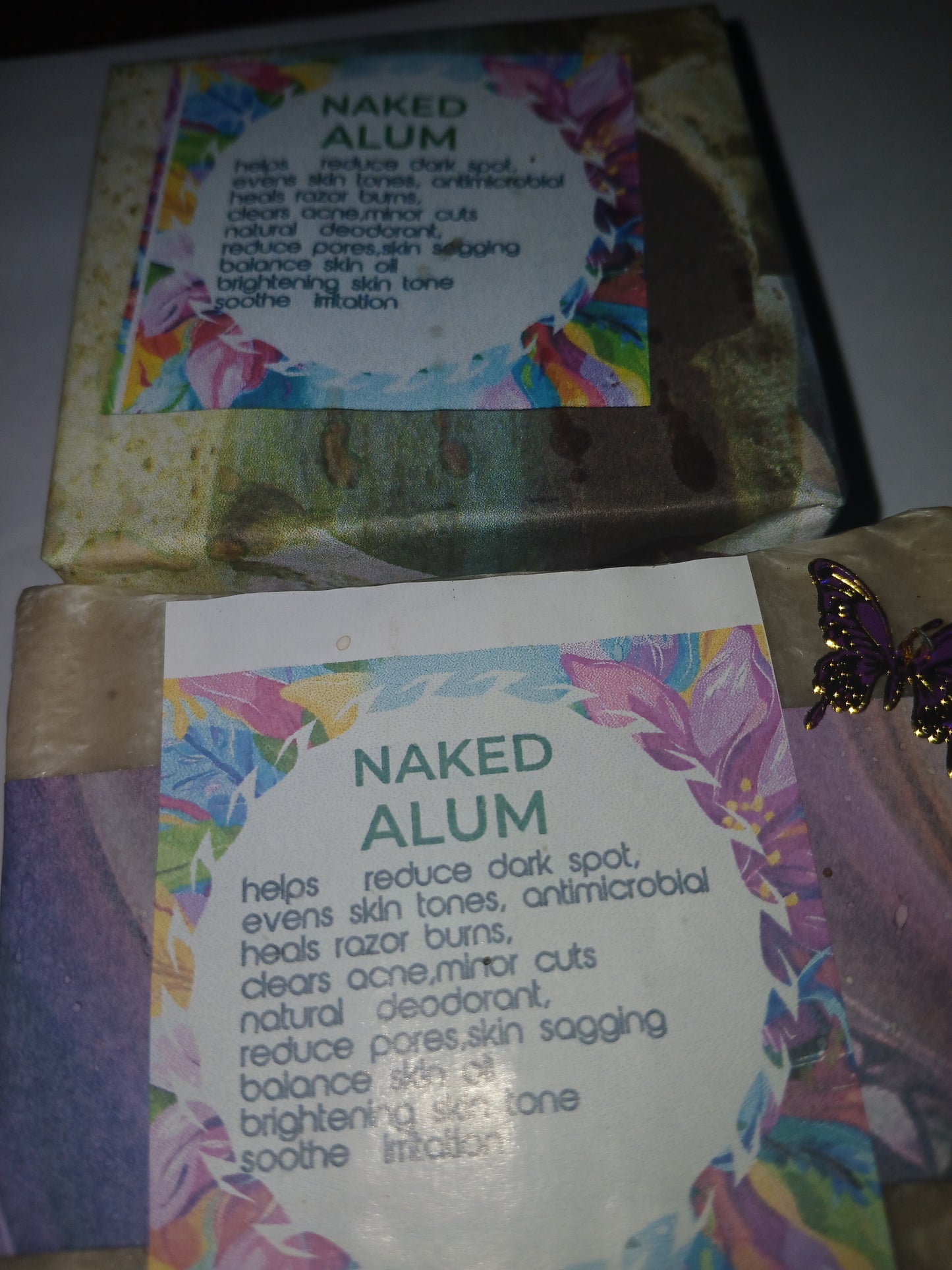 Alum soap