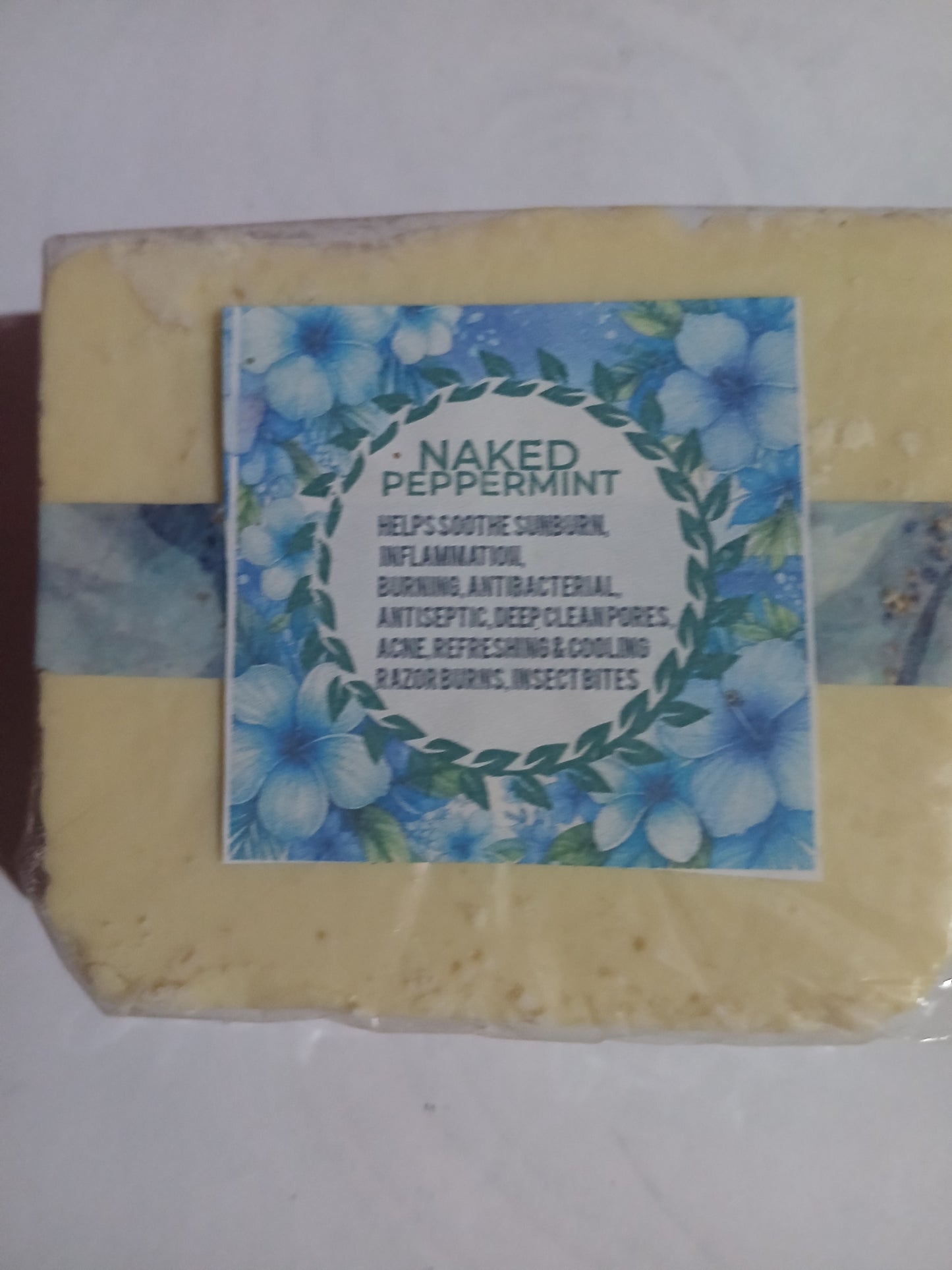 Peppermint soap